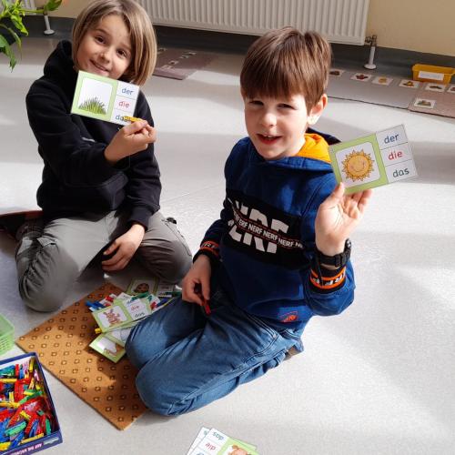 Lesestationen Ostern
