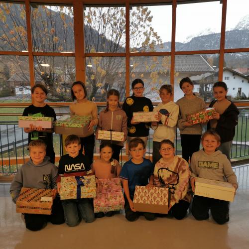 Weihnachten im Schuhkarton