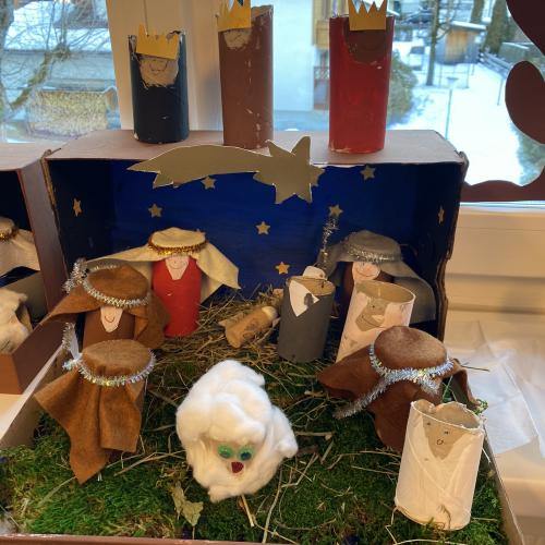 Krippe im Schuhkarton 4b