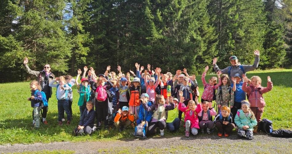 Wandertag der ersten und zweiten Klasse